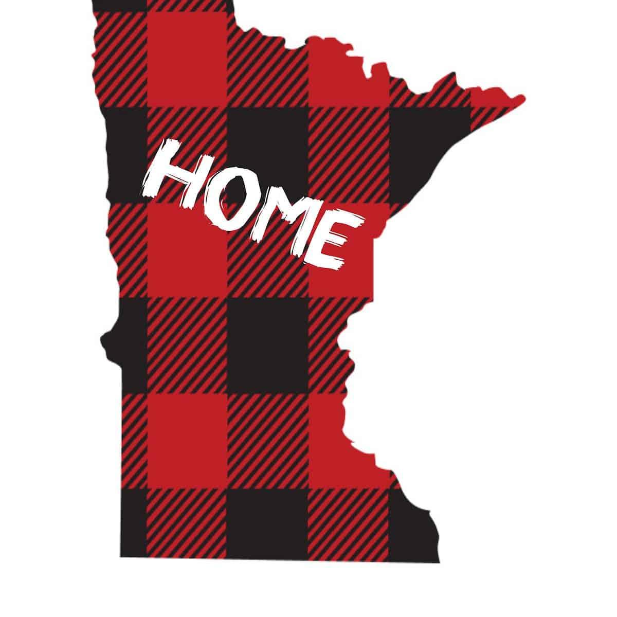 Buffalo plaid Minnesota Home Kitchen Towel image 0