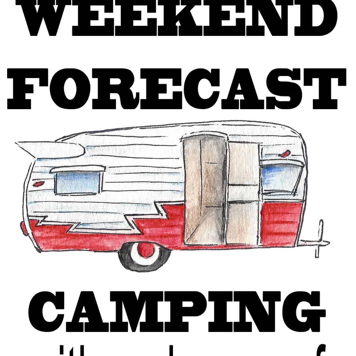 Weekend Forecast Kitchen Towel image 0