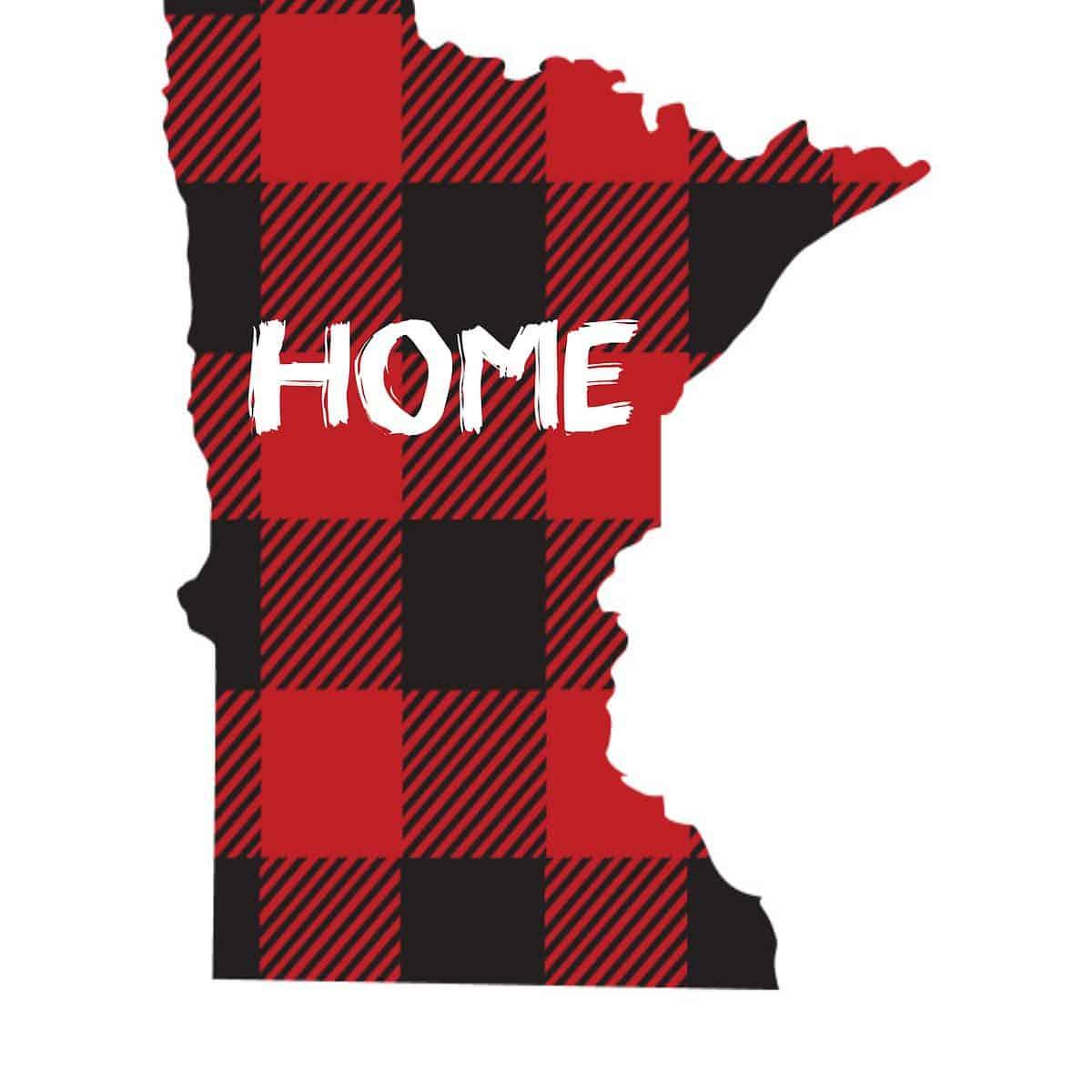 Buffalo Plaid Minnesota Home Kitchen Towel image 0