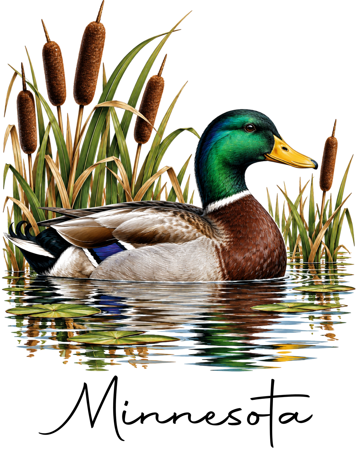 Mallard Minnesota Kitchen Towel | Minnesota Gift