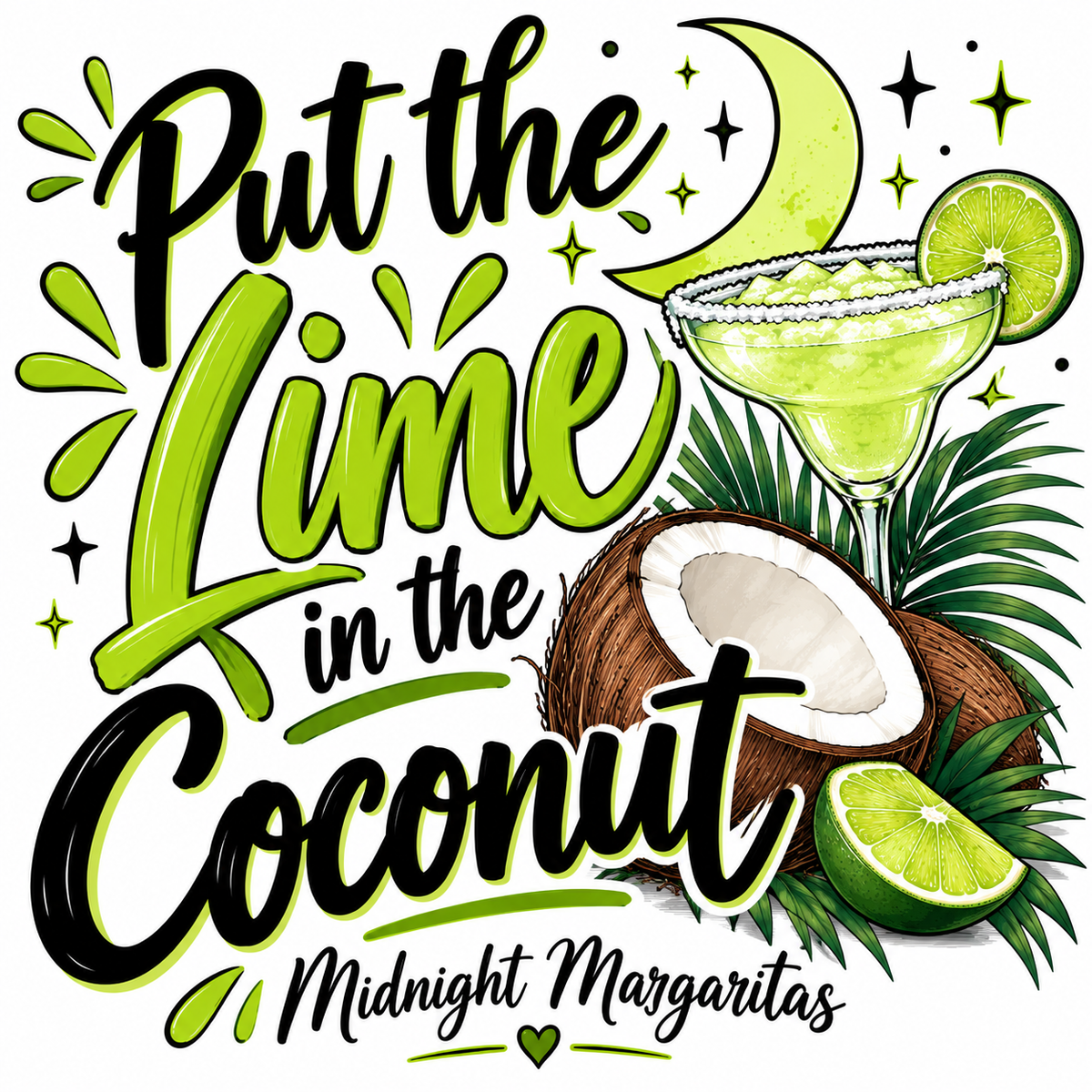 Put the Lime in the Coconut | Kitchen Towel | Girlfriend Gift
