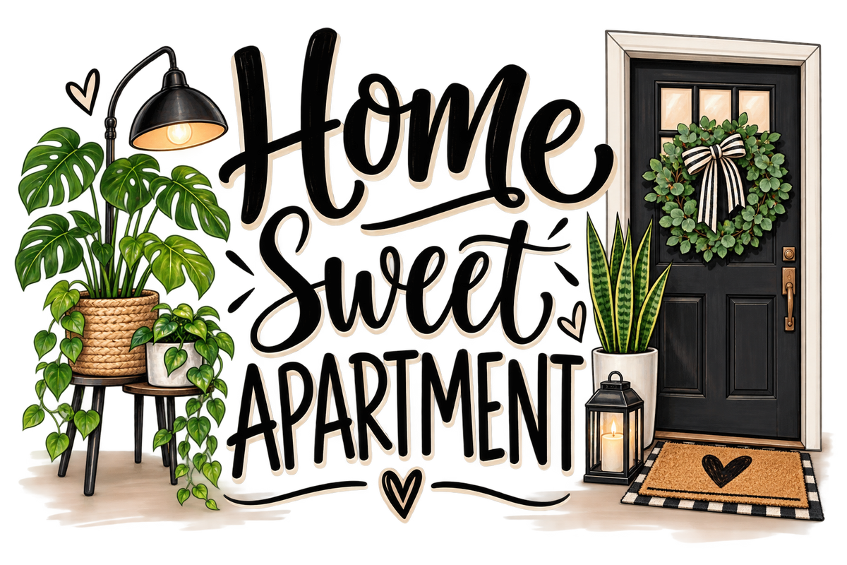 Home Sweet Apartment 2.0 Kitchen Towel | Housewarming Gift