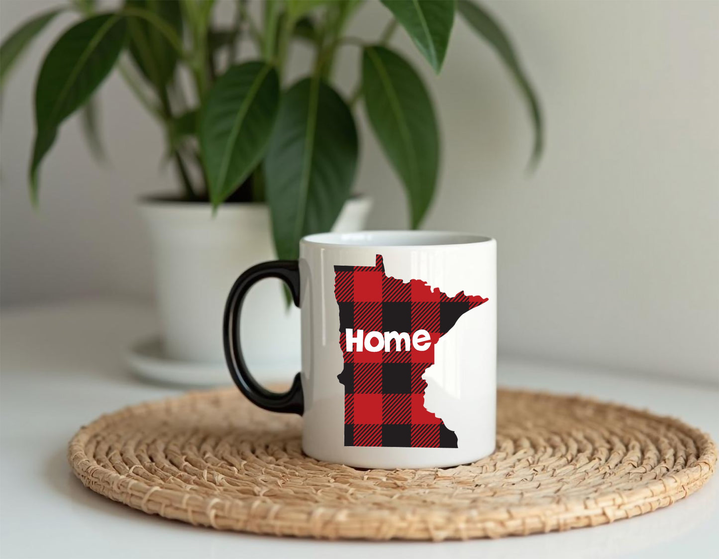MN Buffalo Plaid 15oz Mug