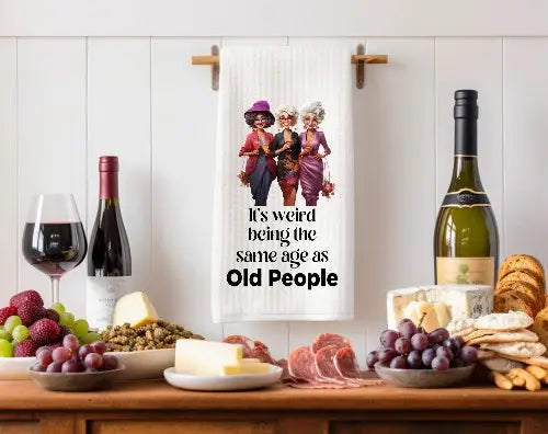 It's weird being the same age as old people - Ladies Version image 0