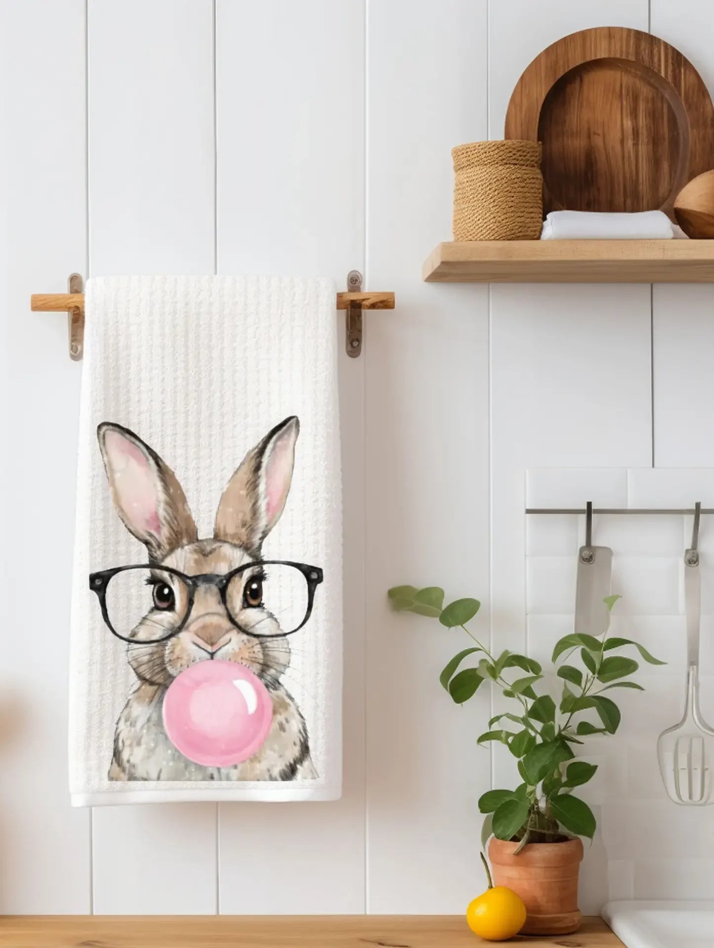 Bunny with Glasses image 0