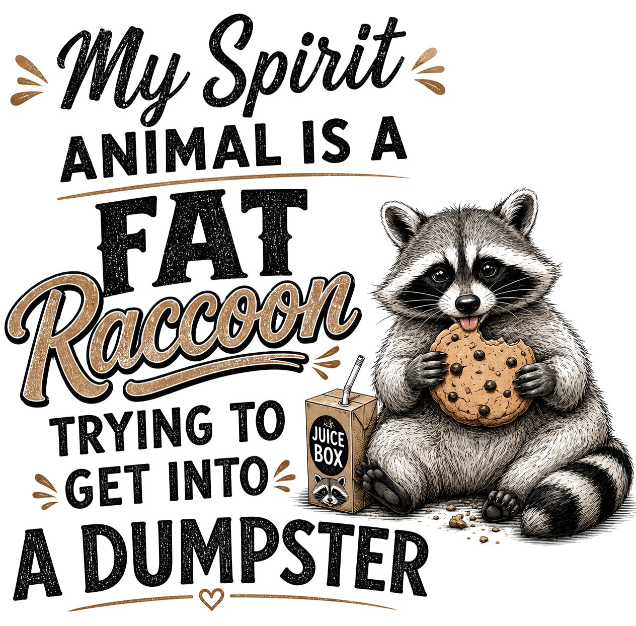 My Spirit Animal Funny Kitchen Towel | Sarcastic Gift
