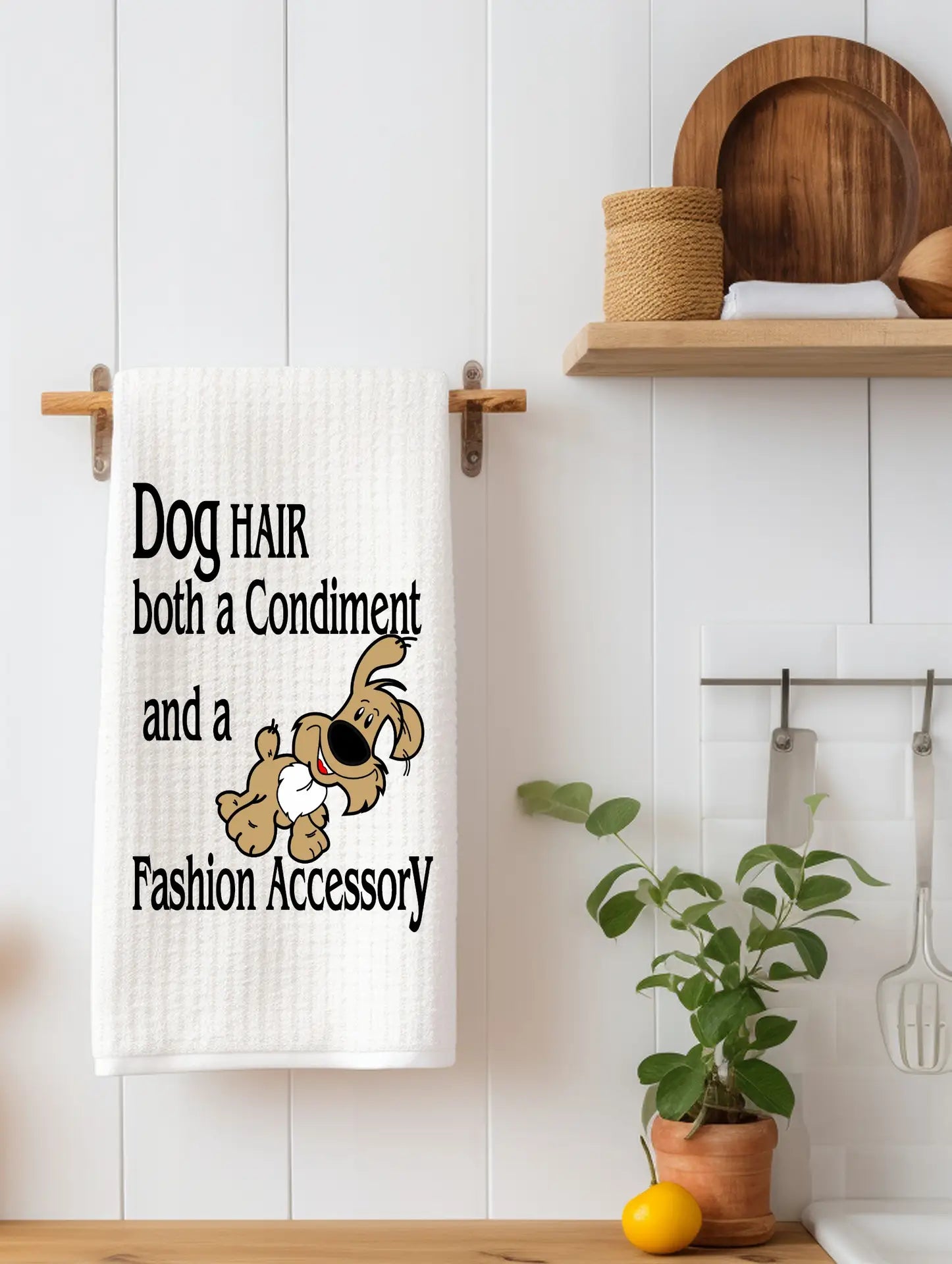 Dog Hair Kitchen Towel image 0