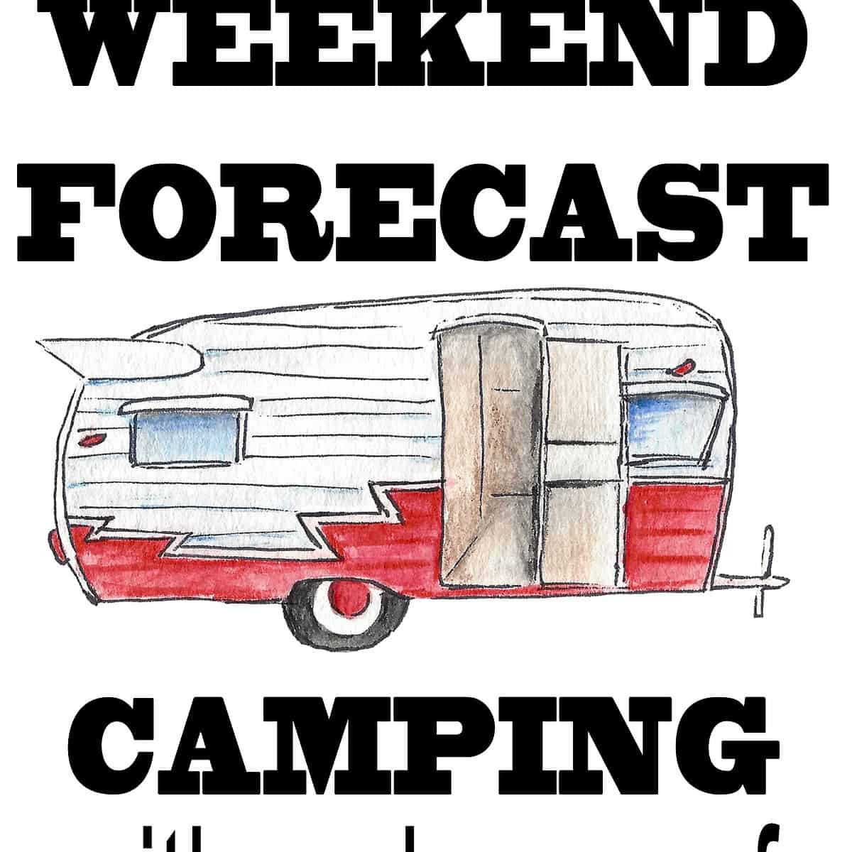 Weekend Forecast Kitchen Towel image 0