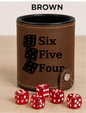 Dice Cup 654 - Leatherette Dice Cup