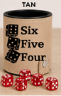 Dice Cup 654 - Leatherette Dice Cup
