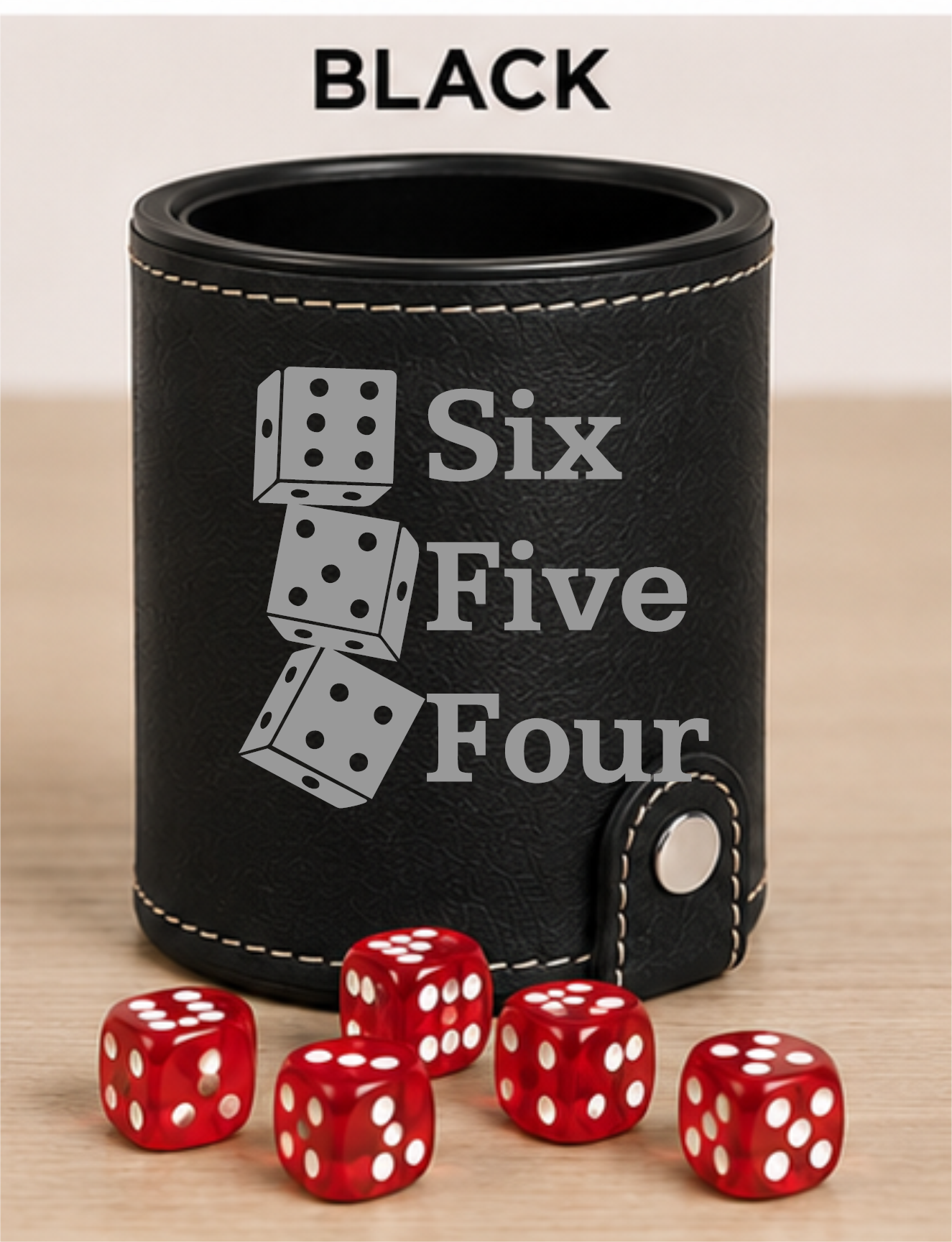 Dice Cup 654 - Leatherette Dice Cup