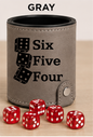 Dice Cup 654 - Leatherette Dice Cup
