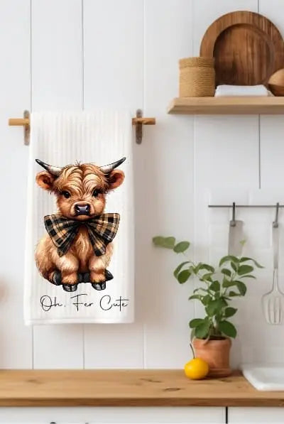 Oh Fer Cute Highland Cow image 0