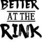 Life is better at the Rink Kitchen Towel image 0