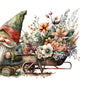 Gnome with Flowers image 0