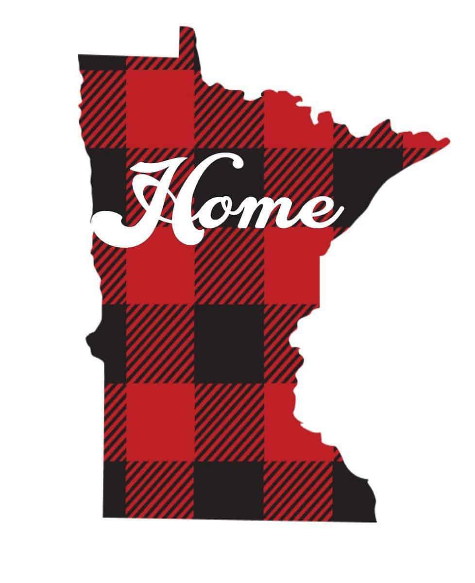 MN Buffalo Plaid 15oz Mug image 0