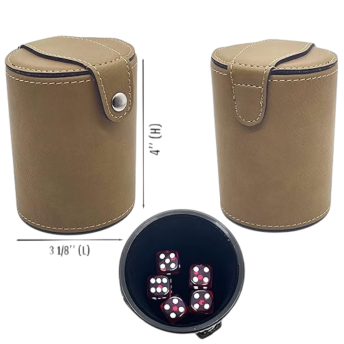 This Is How We Roll Leatherette Dice Cup