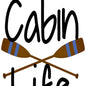 Cabin life Kitchen Towel image 0