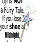 Life is Not a Fairy Tale Kitchen Towel image 0