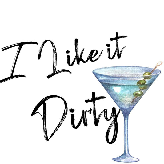 I Like it dirty Kitchen Towel image 0