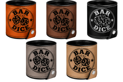 Bar Dice Leatherette Dice Cup