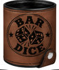 Bar Dice Leatherette Dice Cup