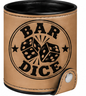 Bar Dice Leatherette Dice Cup