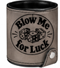 Blow Me for Luck Leatherette Dice Cup