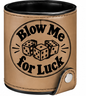 Blow Me for Luck Leatherette Dice Cup