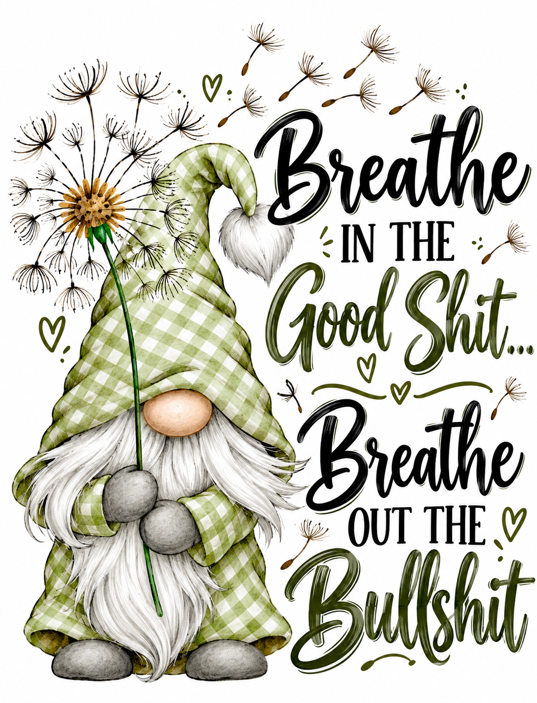 Breathe In the Good Shit Kitchen Towel | Adult Humor Gift