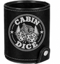 Cabin Dice Leatherette Dice Cup