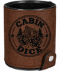 Cabin Dice Leatherette Dice Cup