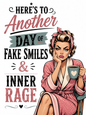 Here's to any day of  Funny Kitchen Towel | Age Gift