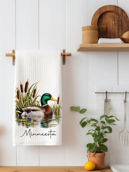 Mallard Minnesota Kitchen Towel | Minnesota Gift