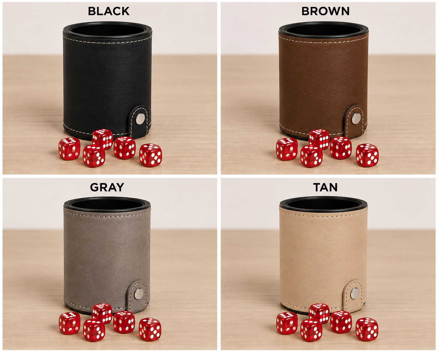 Dice Cup This Is How We Roll - Leatherette Dice Cup