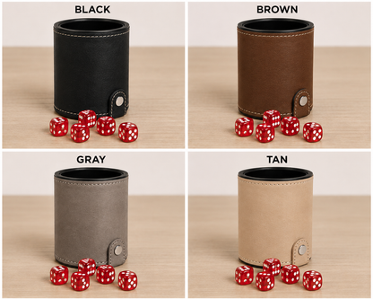 Dice Cup This Is How We Roll - Leatherette Dice Cup