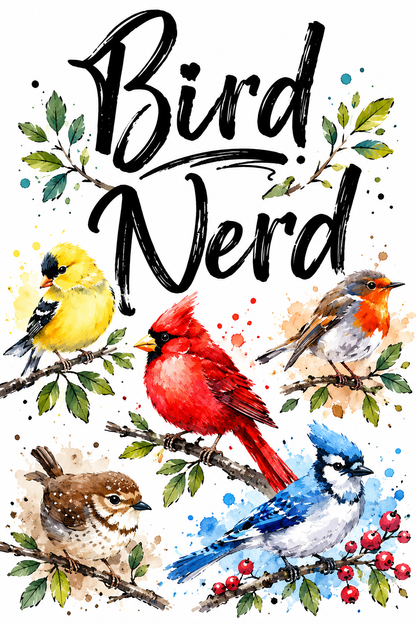 Bird Nerd Kitchen Towel | Bird Lover Gift