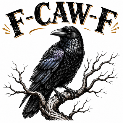 F-CAW-F | Funny Chicken Gift | Funny Kitchen Towel
