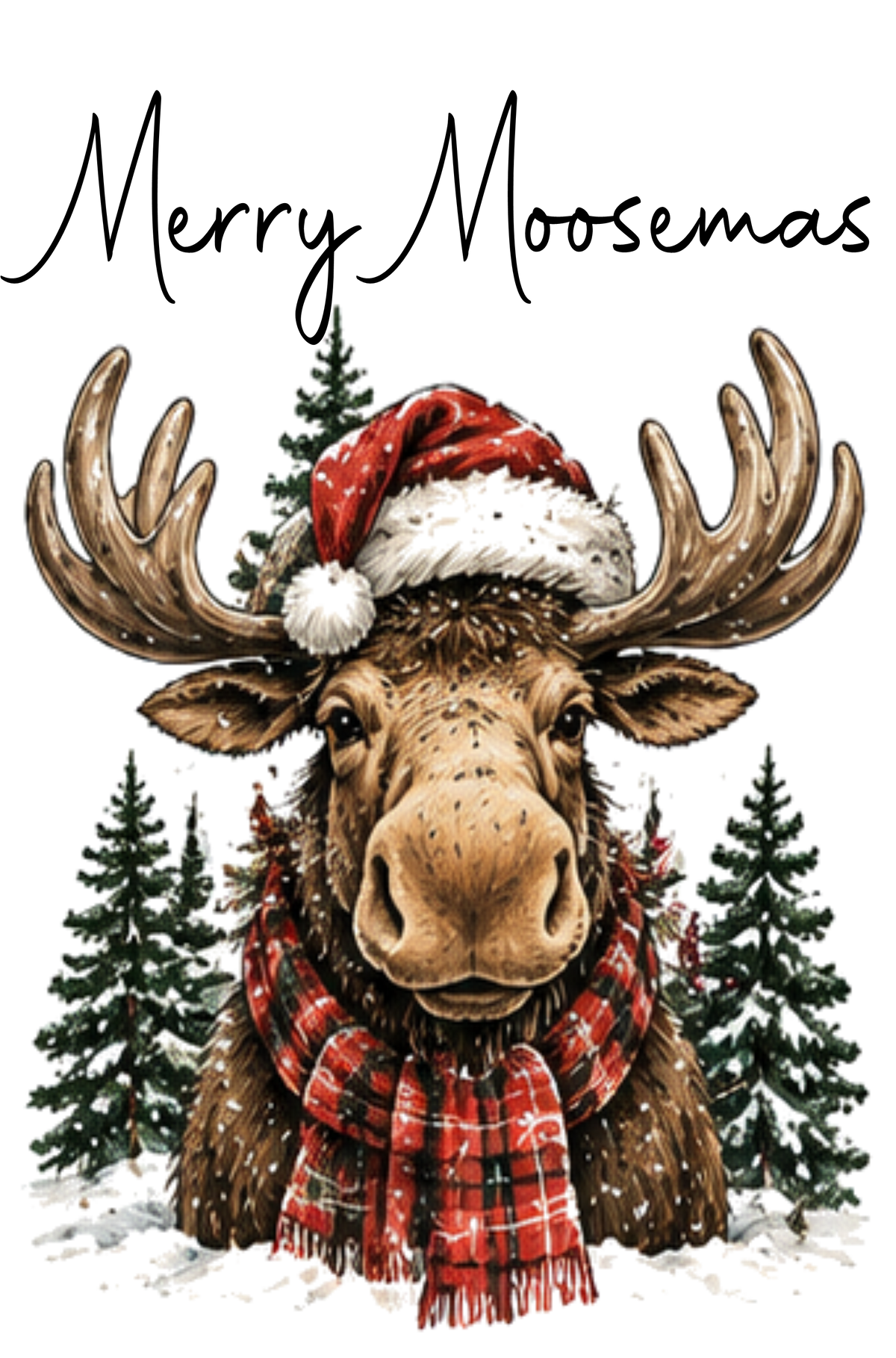 Merry Moosemas Kitchen Towel | Christmas Decor