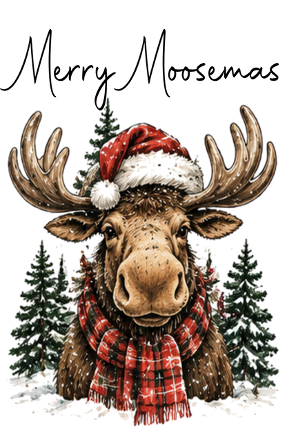 Merry Moosemas Kitchen Towel | Christmas Decor