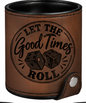 Let the Good Times Roll Leatherette Dice Cup