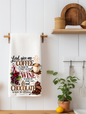 Coffee, Wine & Chocolate Kitchen Towel | Coffee & Wine Lovers