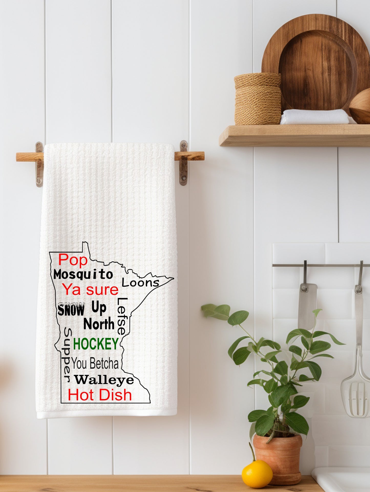 Minnesota Pop Mix Kitchen Towel