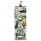 I Use This Towel to Wash My Balls Golf Towel with Hook | Golfers