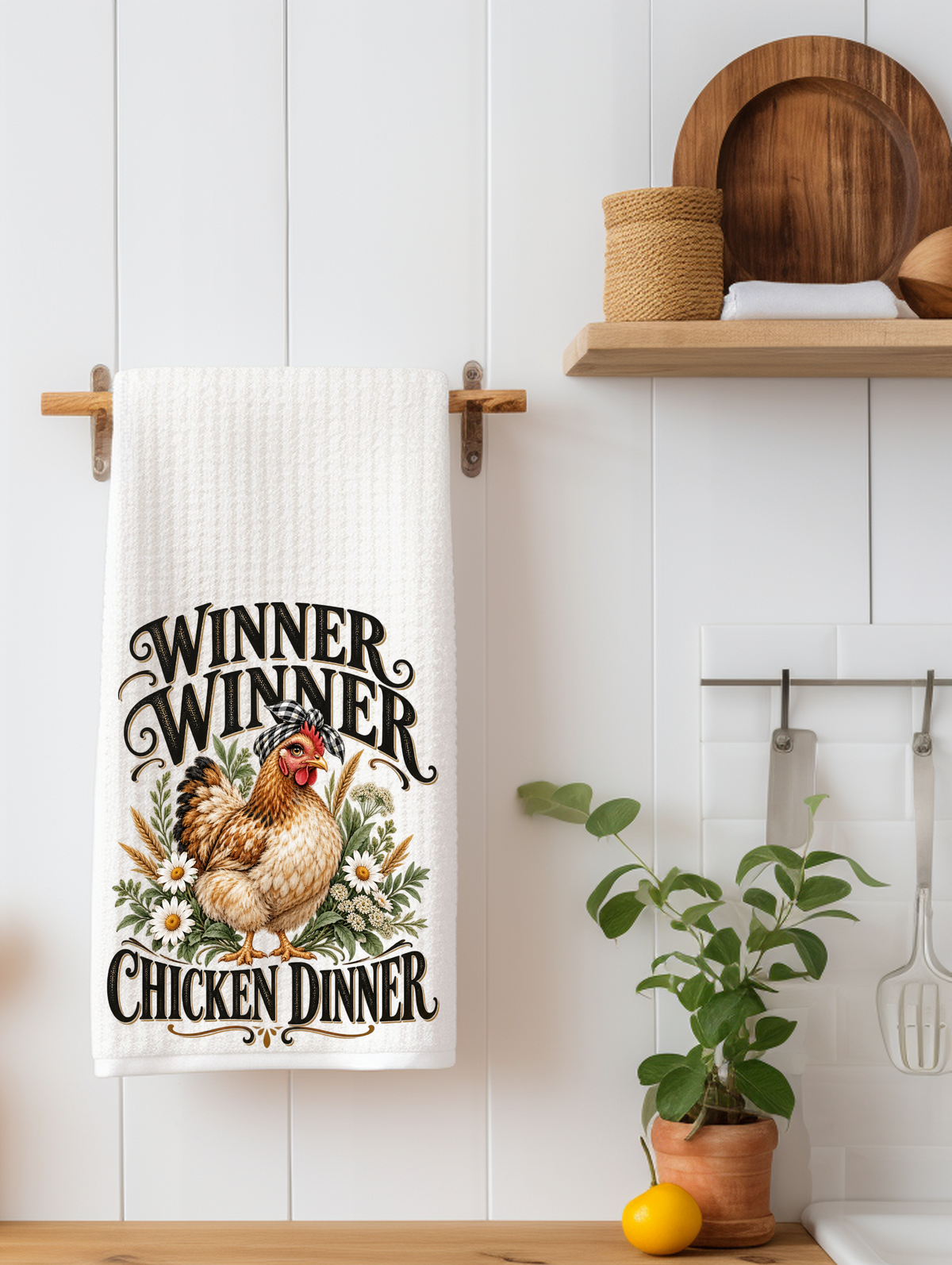 Winner Winner Chicken Dinner | Funny Chicken Towel