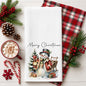 Christmas Snowman Kitchen Towel | Holiday Kitchen Decor | SassySotaGirl
