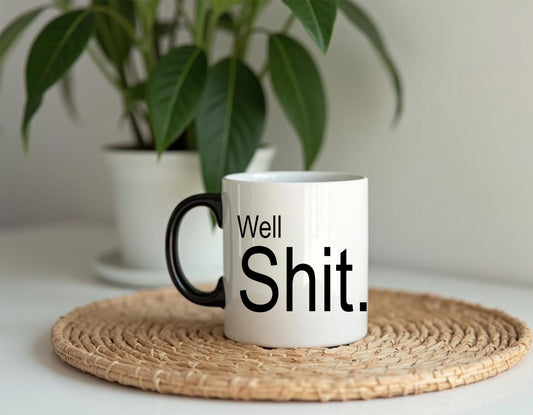 Well Shit. Sweary 15oz Mug