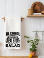 Alcohol Because Kitchen Towel