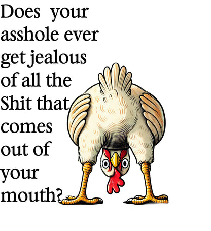 Does Your Asshole Ever Get Tired Sweary Kitchen Towel
