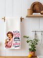 Getting Lucky at My Age | Funny Age Kitchen Towel